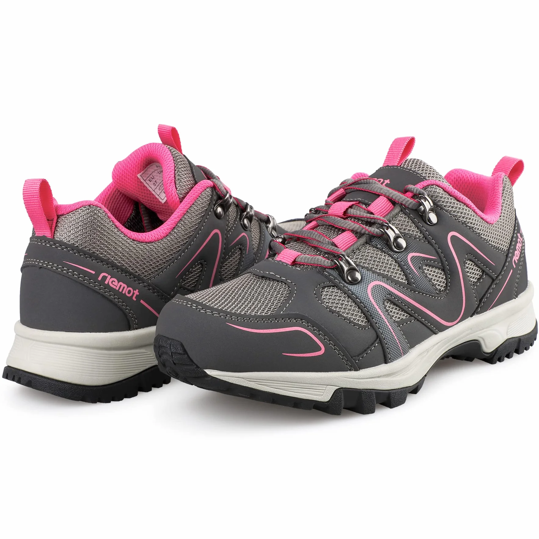 Wanderschuhe Damen Trekkingschuhe Atmungsaktiv rutschfeste Trekking Schuhe Leicht Outdoorschuhe für Wanderungen, Trekking und Den Alltag