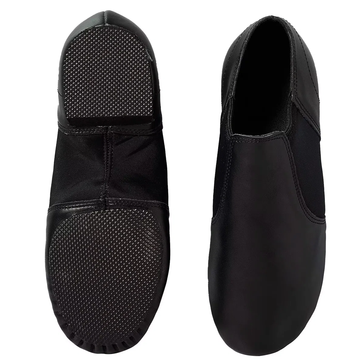 Jazz Tanzschuhe,Echtes Leder Geteilte Sohle Moderner Jazz Schuhe Jazzschuhe für Damen Herren