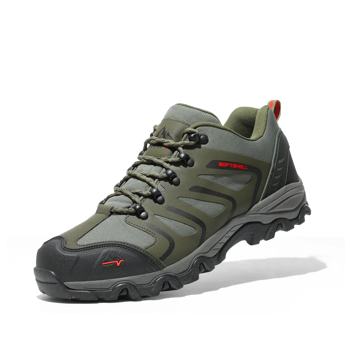 NORTIV 8 Herren wasserdichte Wanderschuhe Low Top Leichte Outdoor Trekking Camping Trail Wanderschuhe