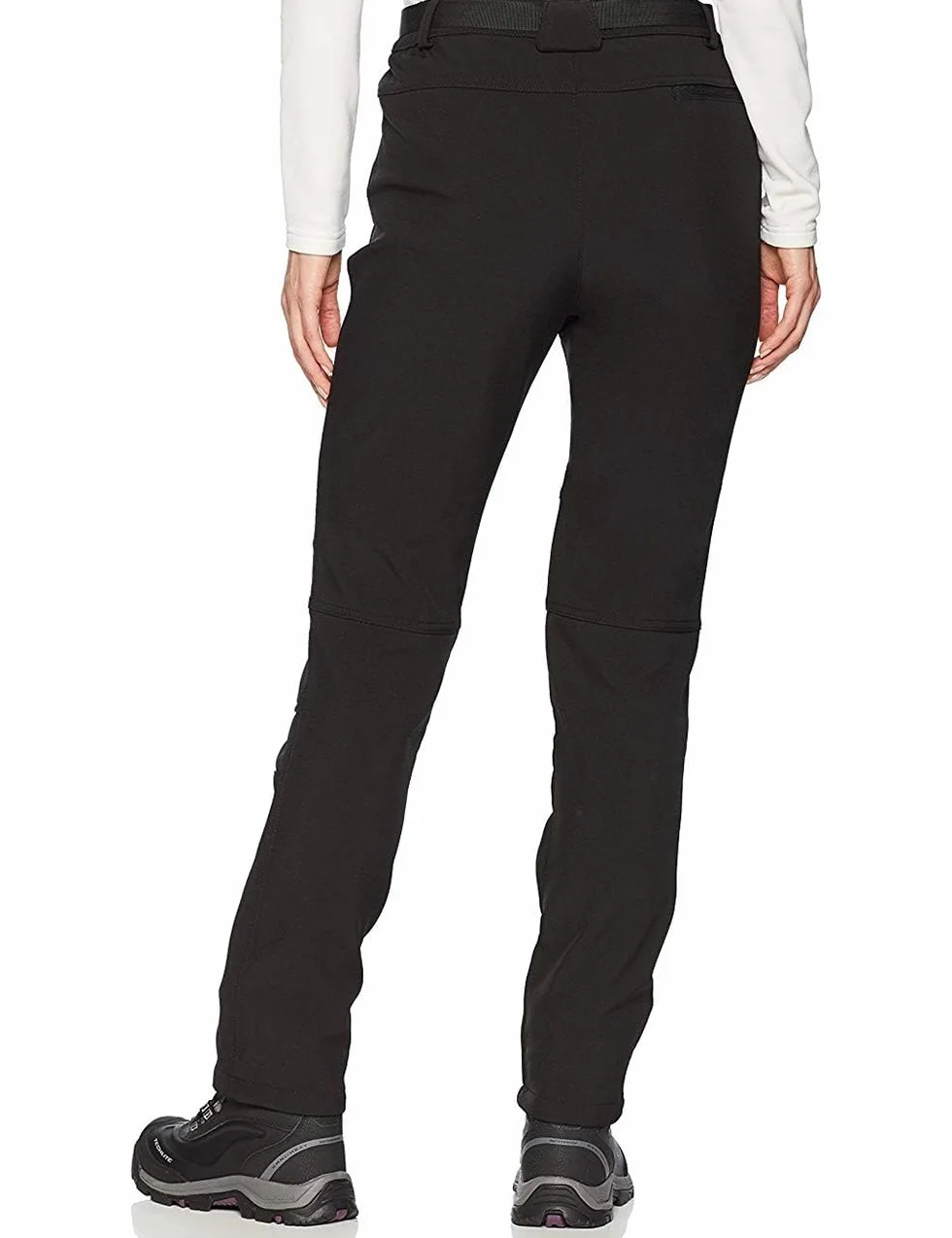 BenBoy Damen Wanderhose Wasserdicht Softshellhose Outdoorhose Winddicht Warm Gefüttert Winter Skihose Snowboardhose Trekkinghose