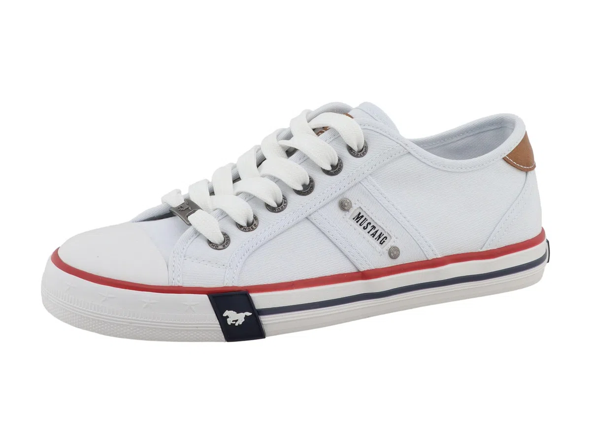 MUSTANG Damen Low-Top Sneaker, Frauen Halbschuhe