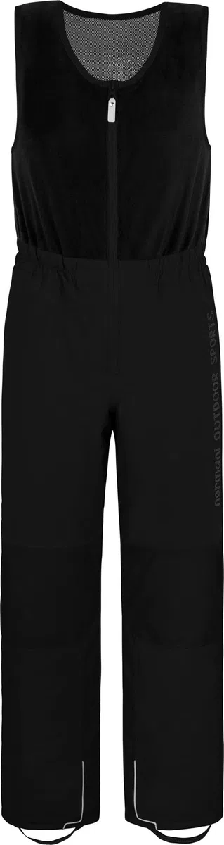 normani Unisex Kinder Winterhose - recycelte wasserdichte Latzhose Skihose Thermohose - Schneehose mit 3M Reflektoren und Cordura Verstärkung - Wassersäule: 12.000 mm