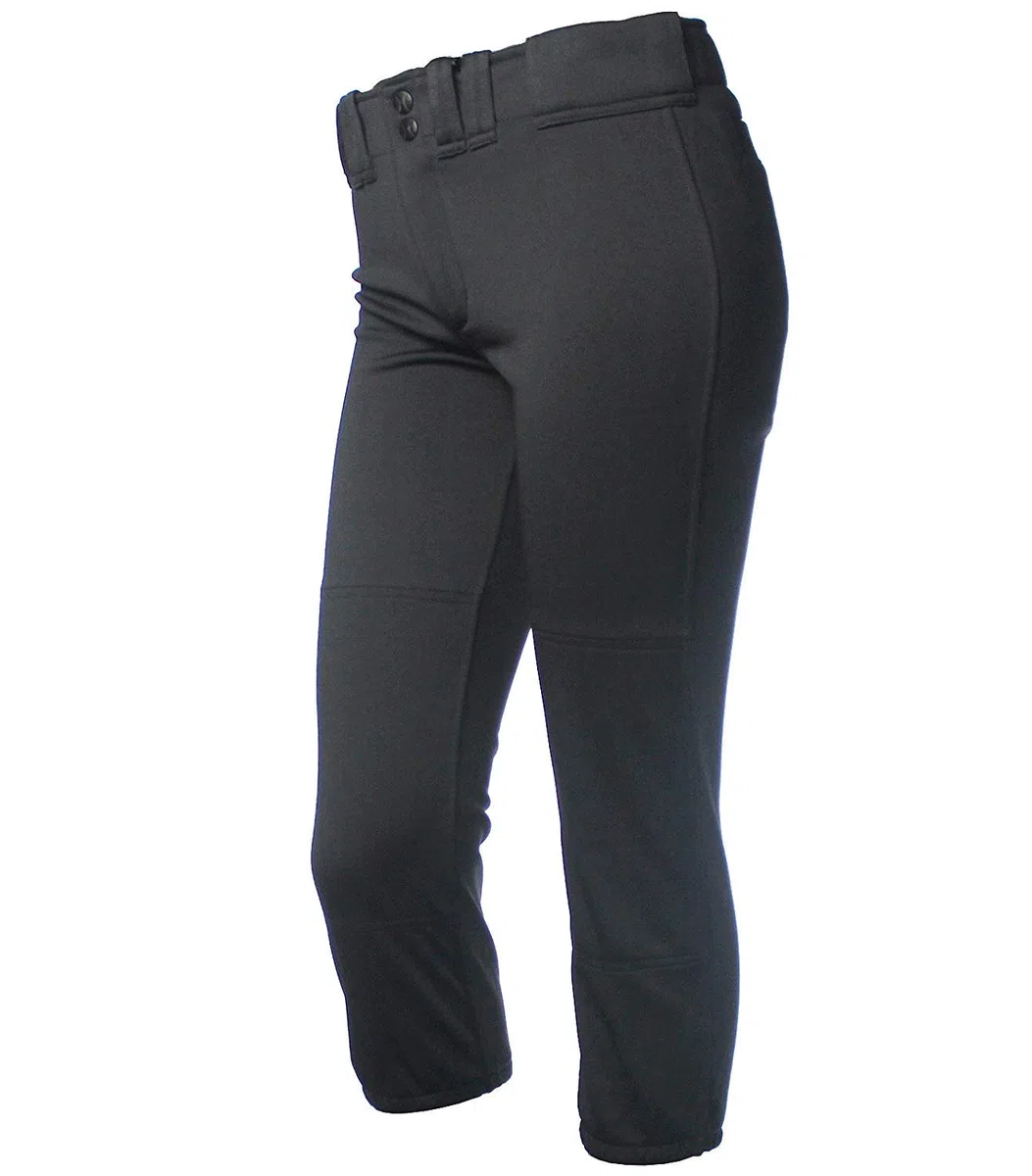 RIP-IT Damen, Klassische Damen-Softball-Hose (Schwarz, Größe L) Classic Softball Pant