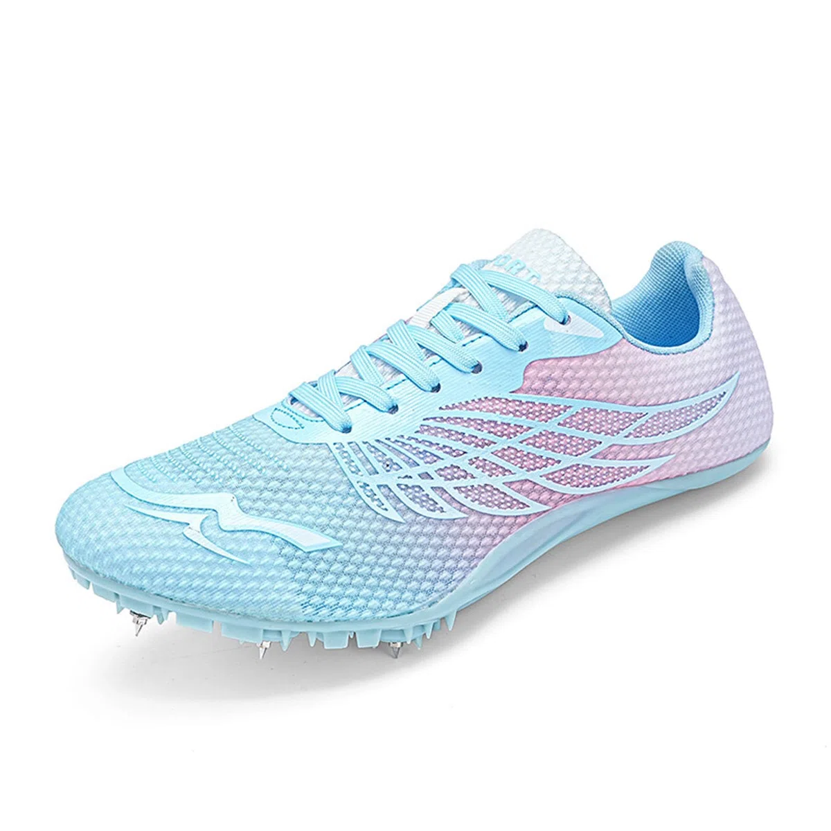 BLBK Spikes Leichtathletik Herren-, 8Nägel Unisex-Leichtathletikschuhe, Jugend Spike Schuhe Leichtathletik
