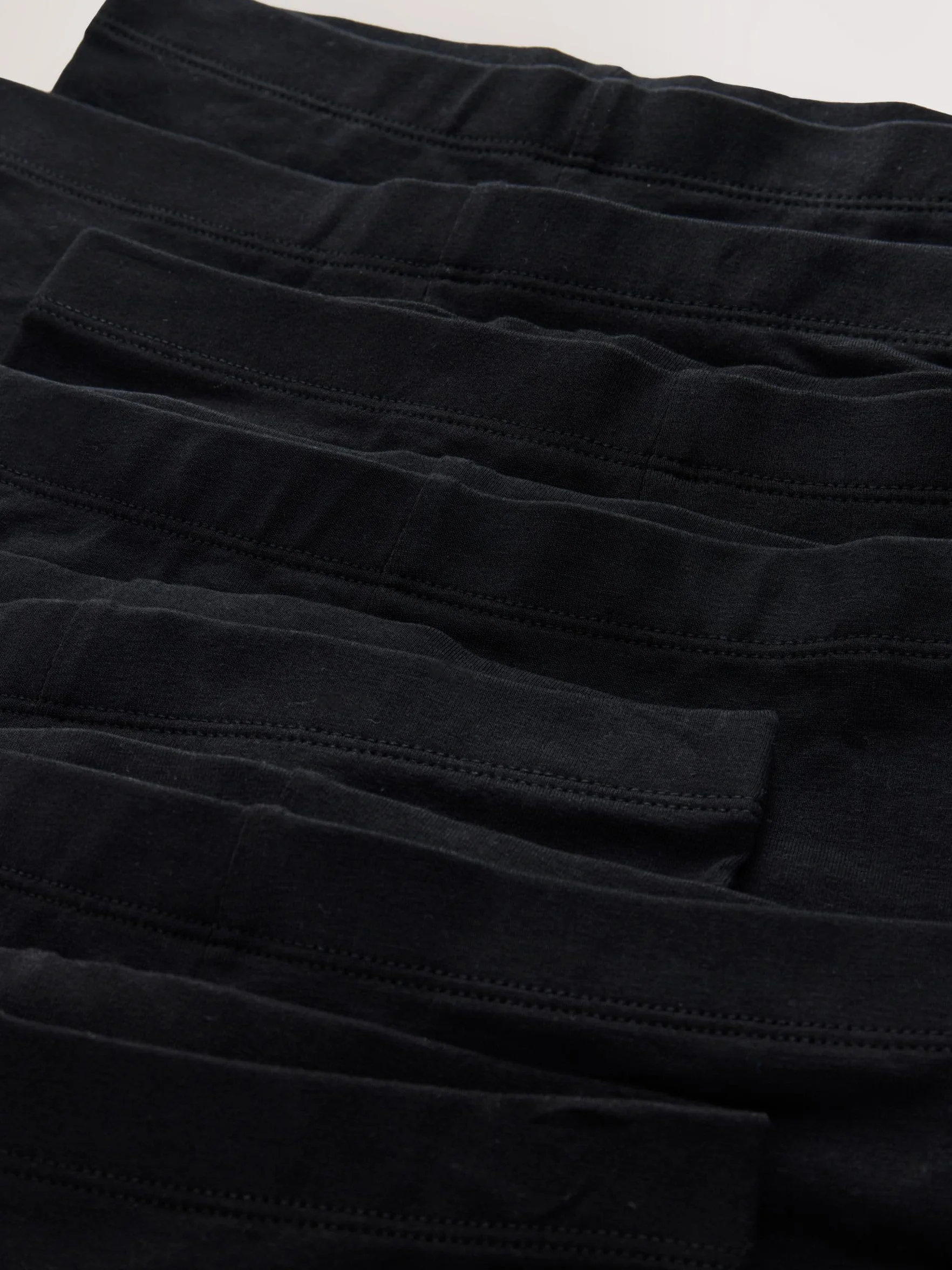 NEXT Mädchen Radlershorts mit viel Stretch, 7er-Pack Schwarz 168