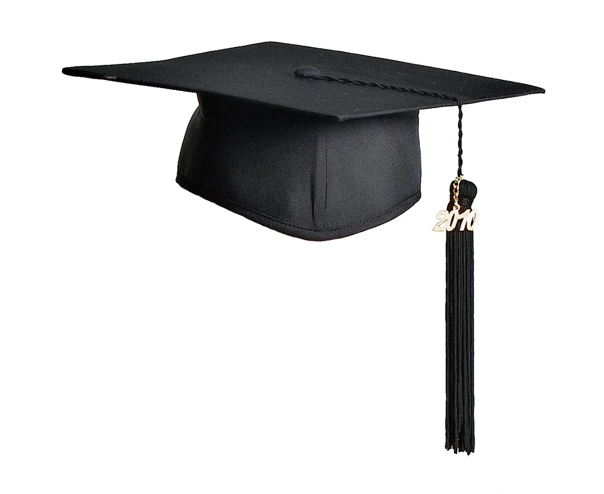 Hochwertiger Superior Hut mit schwarzer Tassel und akt. Jahreszahl