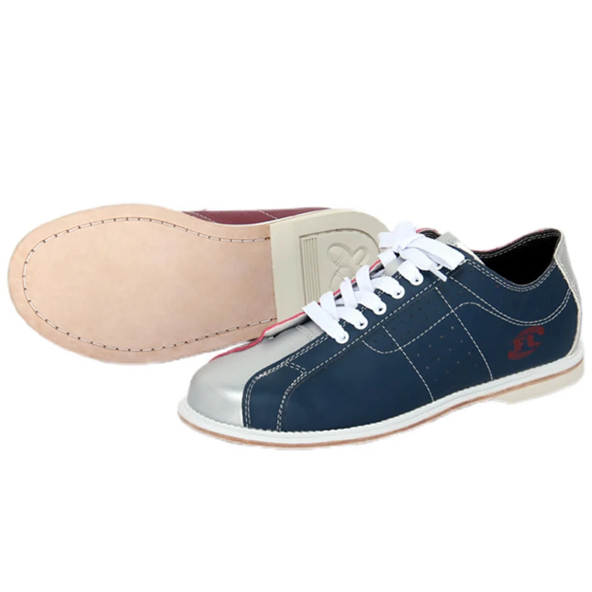 SDEQA Professionelle Bowlingschuhe für Herren, Leder-Bowls-Sneaker, sportlicher Stil, leicht, atmungsaktiv