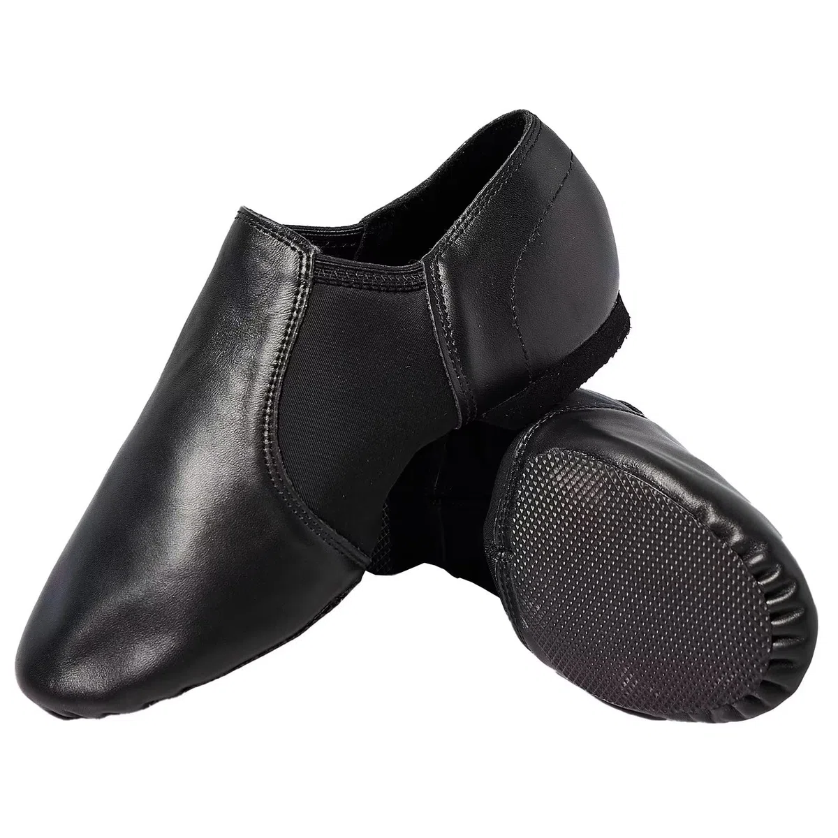 Jazz Tanzschuhe,Echtes Leder Geteilte Sohle Moderner Jazz Schuhe Jazzschuhe für Damen Herren