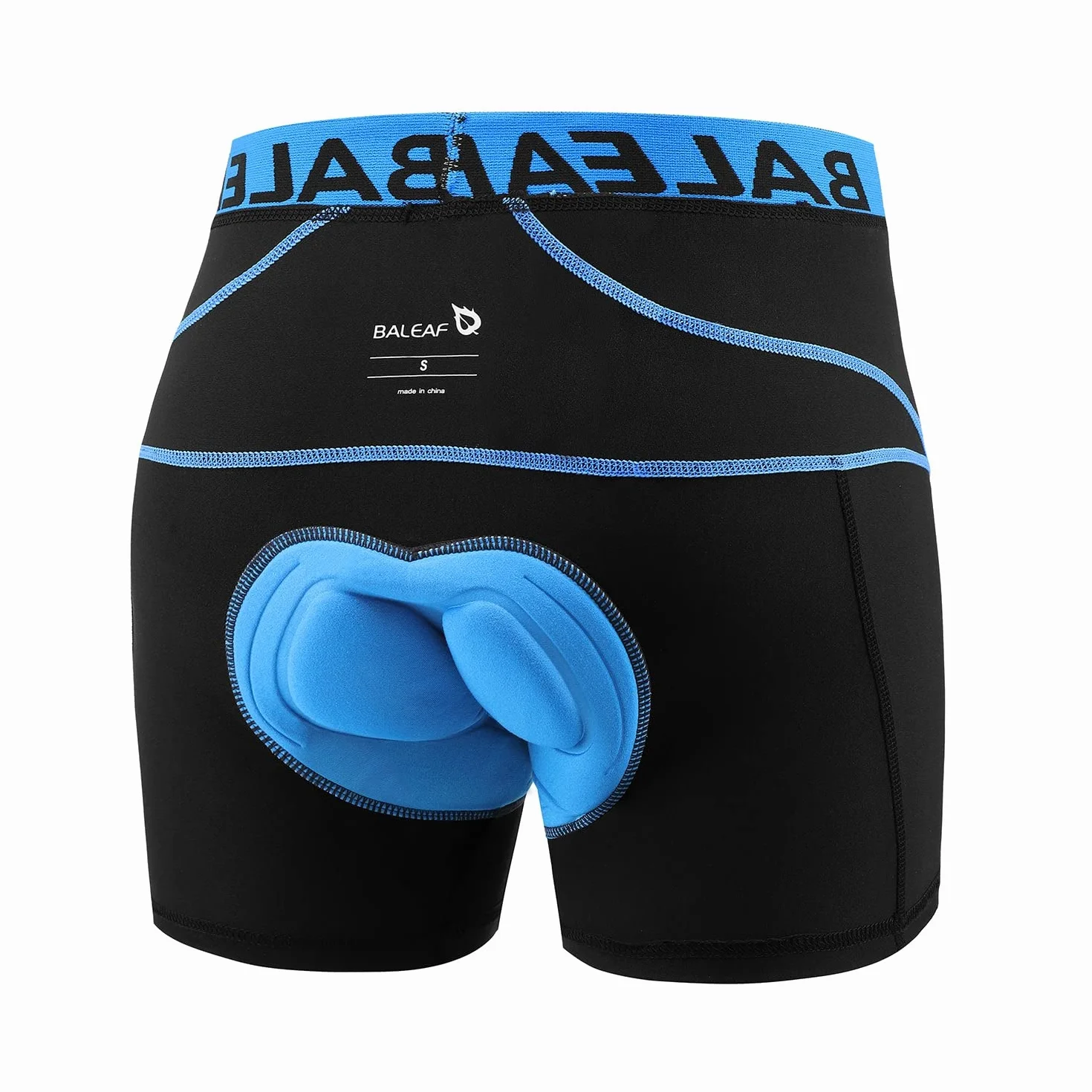 baleaf Fahrradhose Herren Radunterhose Gepolstert Radlerhose Gepolstert Fahrrad Unterhosen Radhose Kurz Radlerunterhose Fahrradunterwäsche Fahrradbekleidung