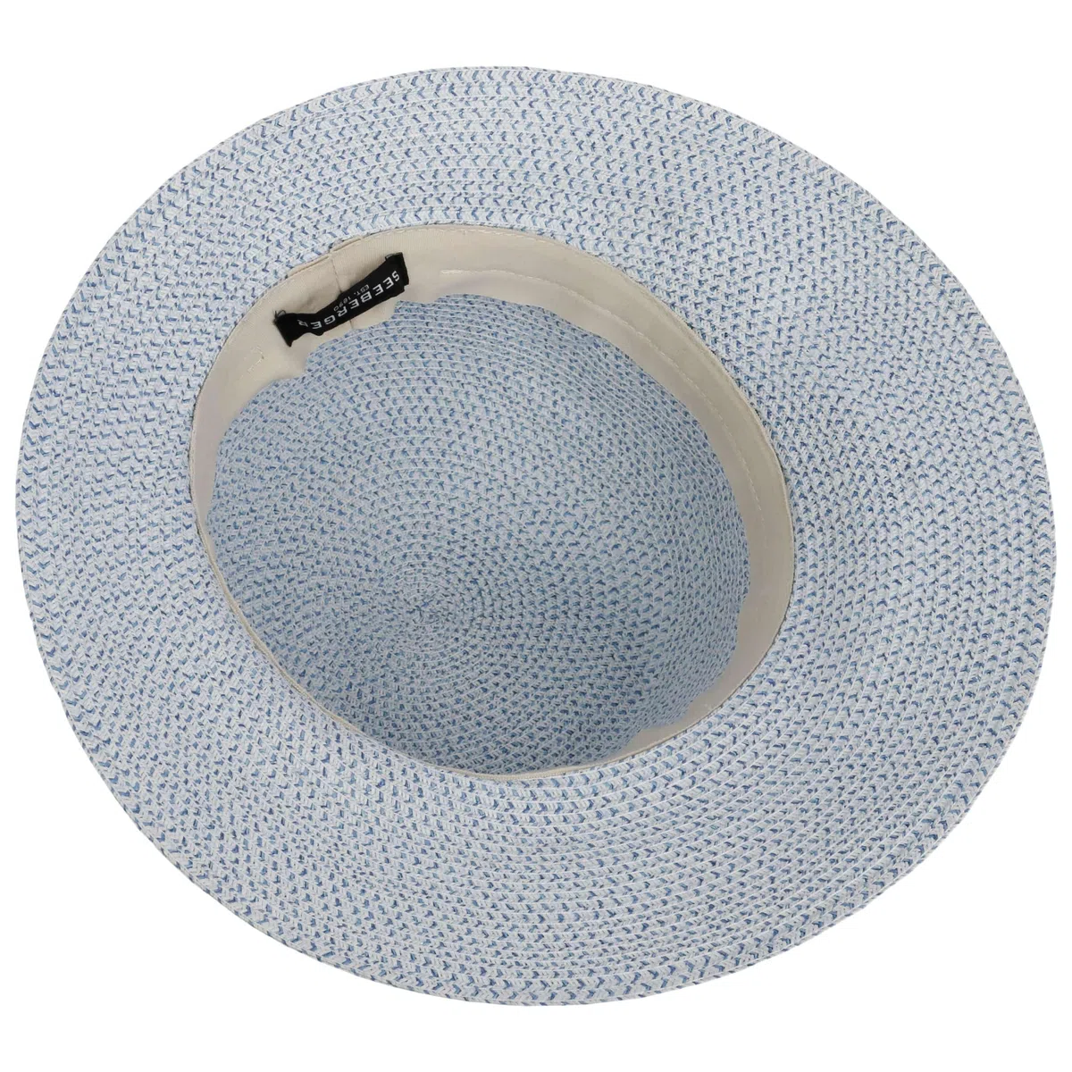 Seeberger Vallena Strohhut mit Schleife Glockenhut Sonnenhut Sommerhut Damenhut Damen - Frühling-Sommer Sommer