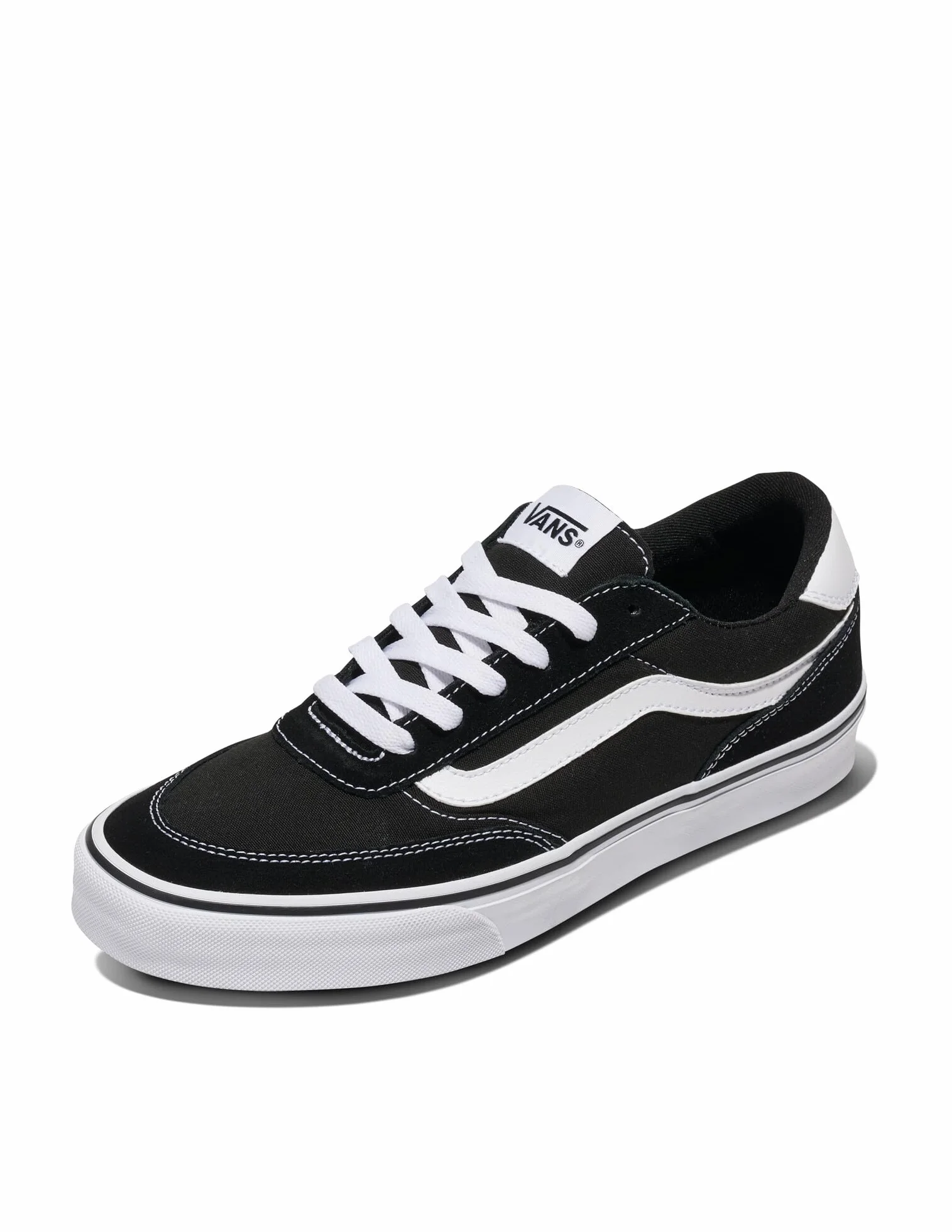 Vans Herren Turnschuhe Brooklyn Aus Wildleder, Black/Asphalt