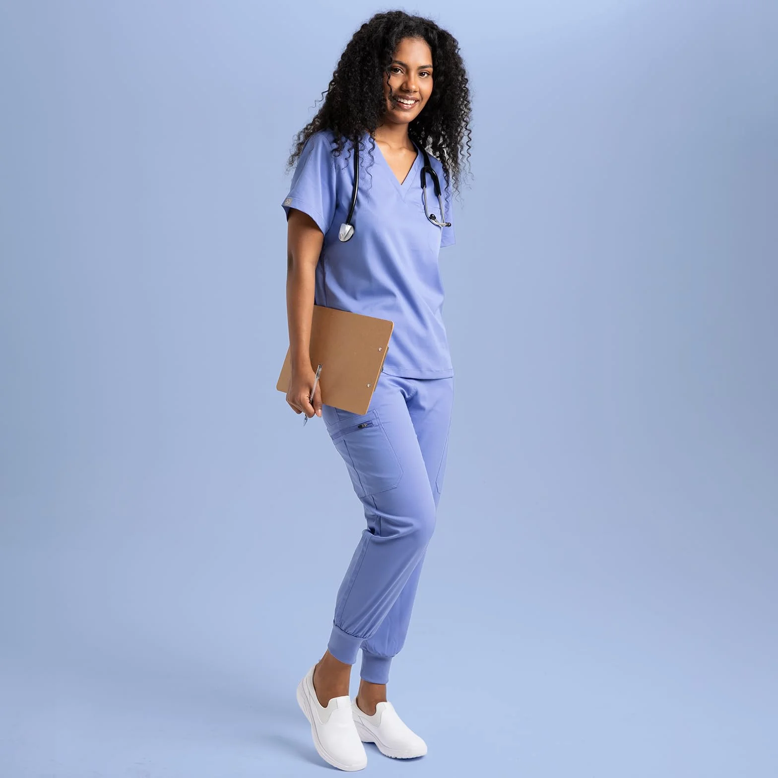 Hawkwell Damen-Schlupfschuhe, leichte Pflegeschuhe, Bequeme, rutschfeste Arbeitsschuhe