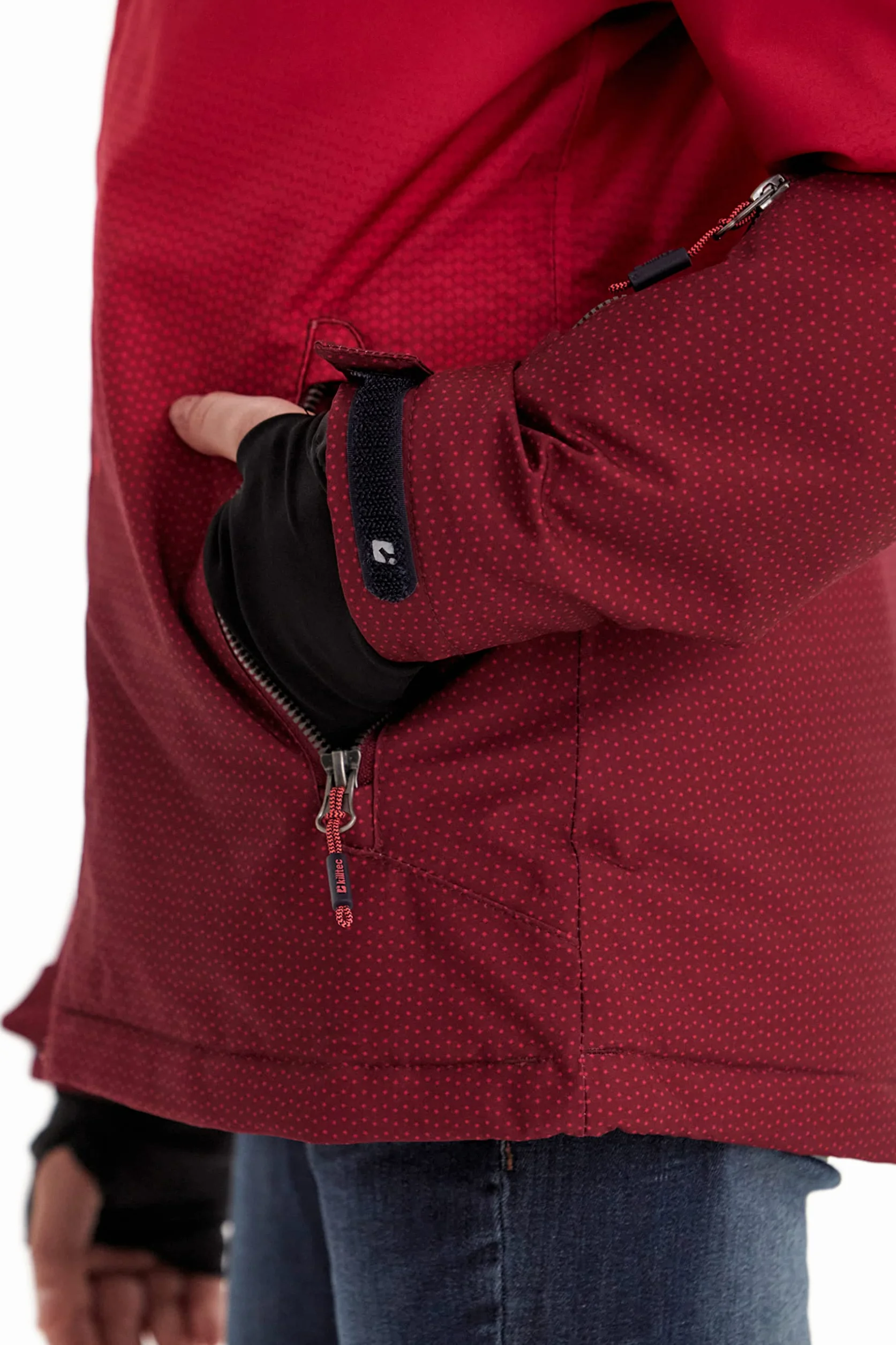 Killtec Mädchen Lynge Grls Jckt E Funktionsjacke Mit Kapuze Und Schneefang