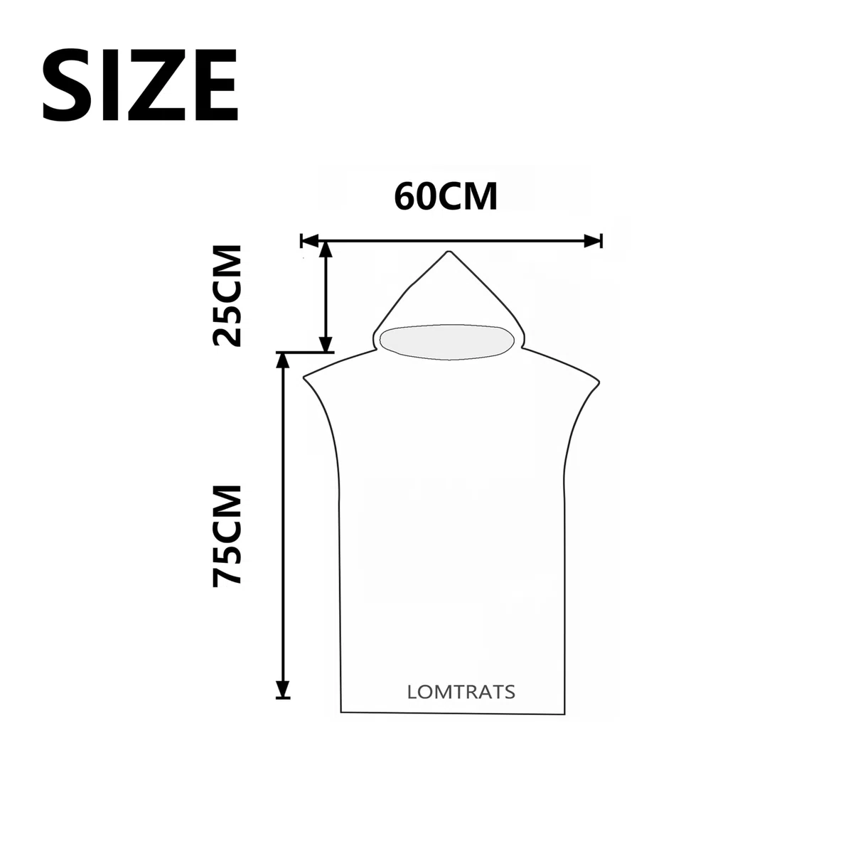 Kinderbademantel, Stoff,schnelltrocknend,Surf-Cape,Wickeltuch,Kapuzenpullover mit Taschen zum Schwimmen,Strand,Surfen,Tauchen,Baden zu Hause