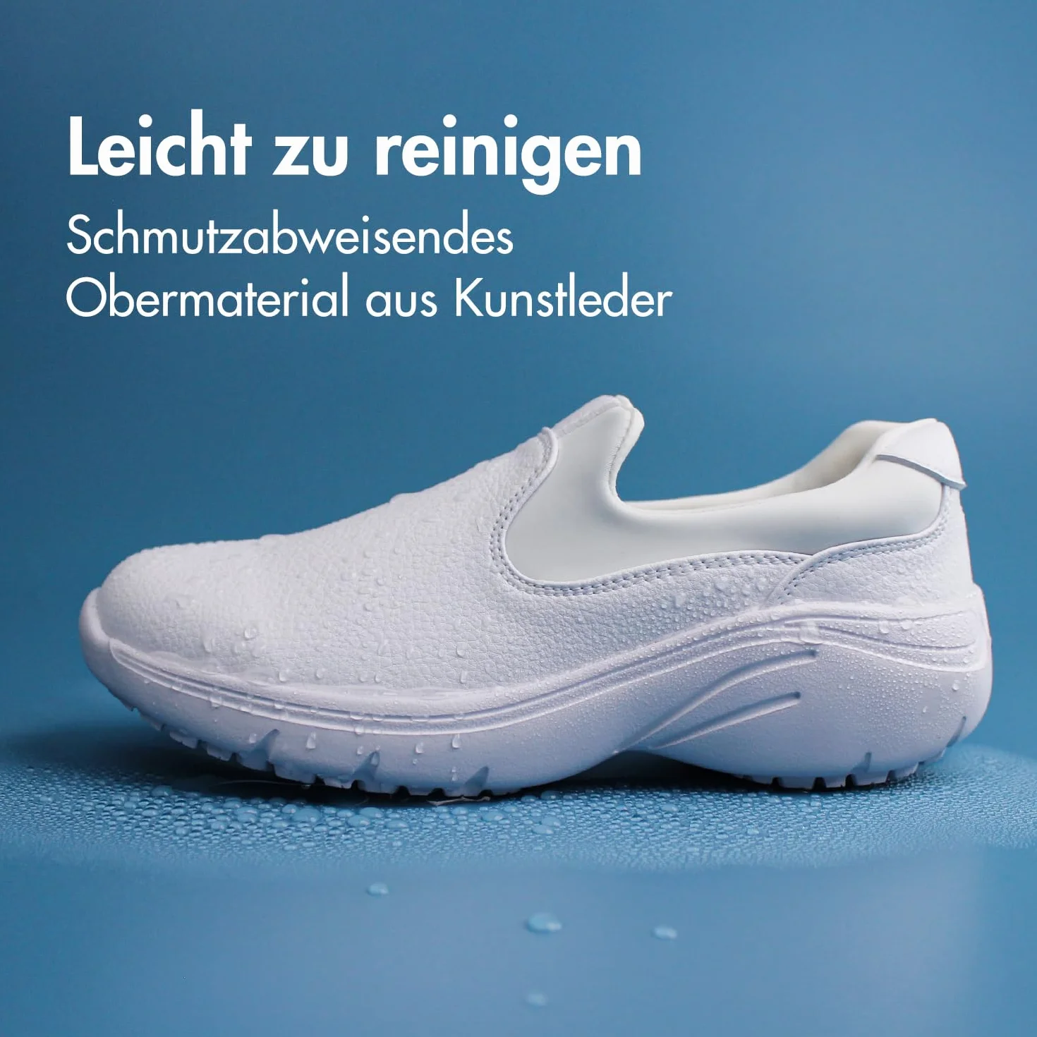Hawkwell Damen-Schlupfschuhe, leichte Pflegeschuhe, Bequeme, rutschfeste Arbeitsschuhe