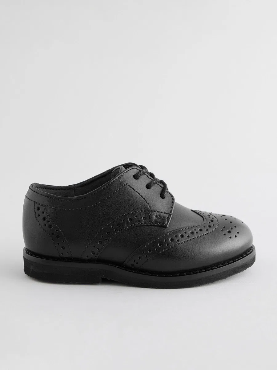 NEXT Jungen Standard Passform (F) Edle Budapester aus Leder