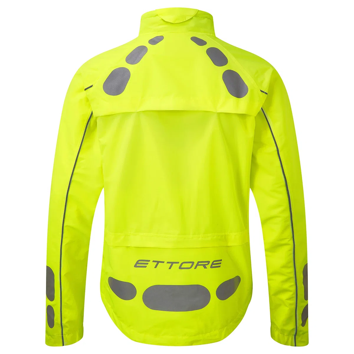 Ettore wasserdichte Atmungsaktive Herren Fahrradjacke Hohe Sichtbarkeit Hi-Vis - Night Eagle