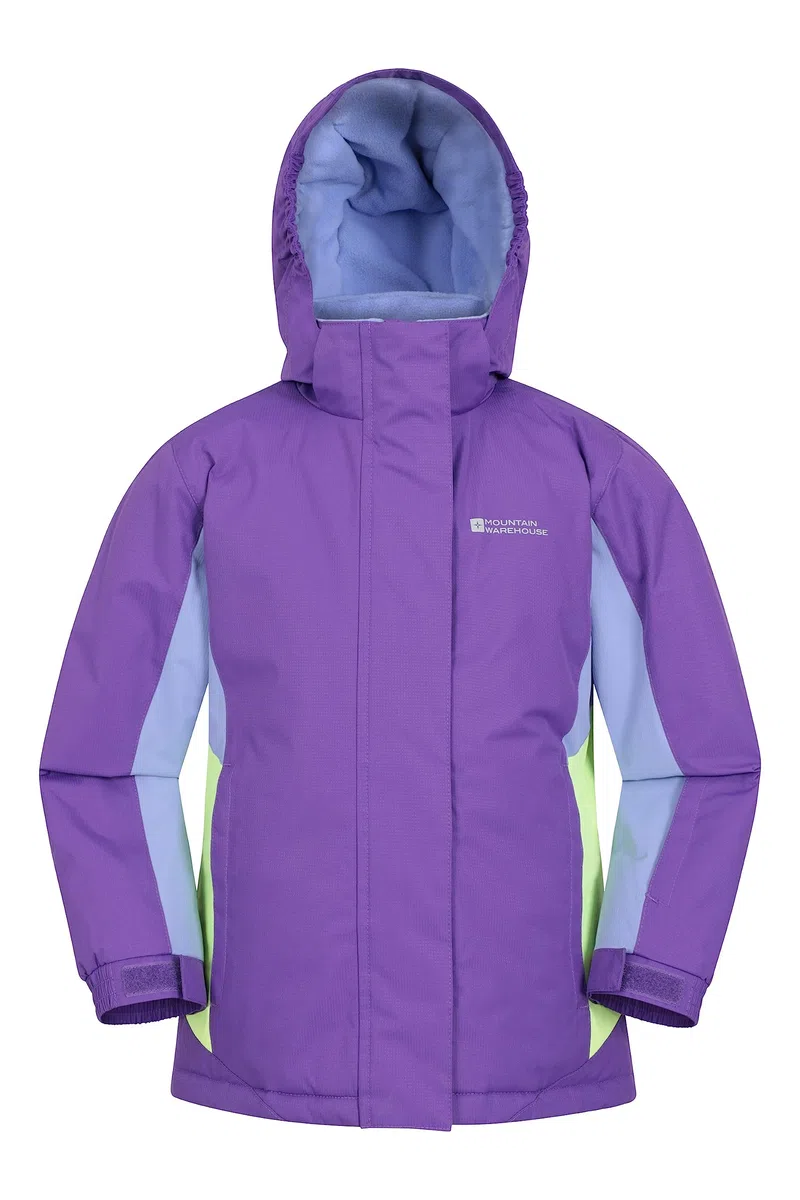 Mountain Warehouse Honey Skijacke für Kinder - Schneedicht, Kinderjacke mit Fleecefutter, Schneerock, Winterjacke- Hält Kinder warm
