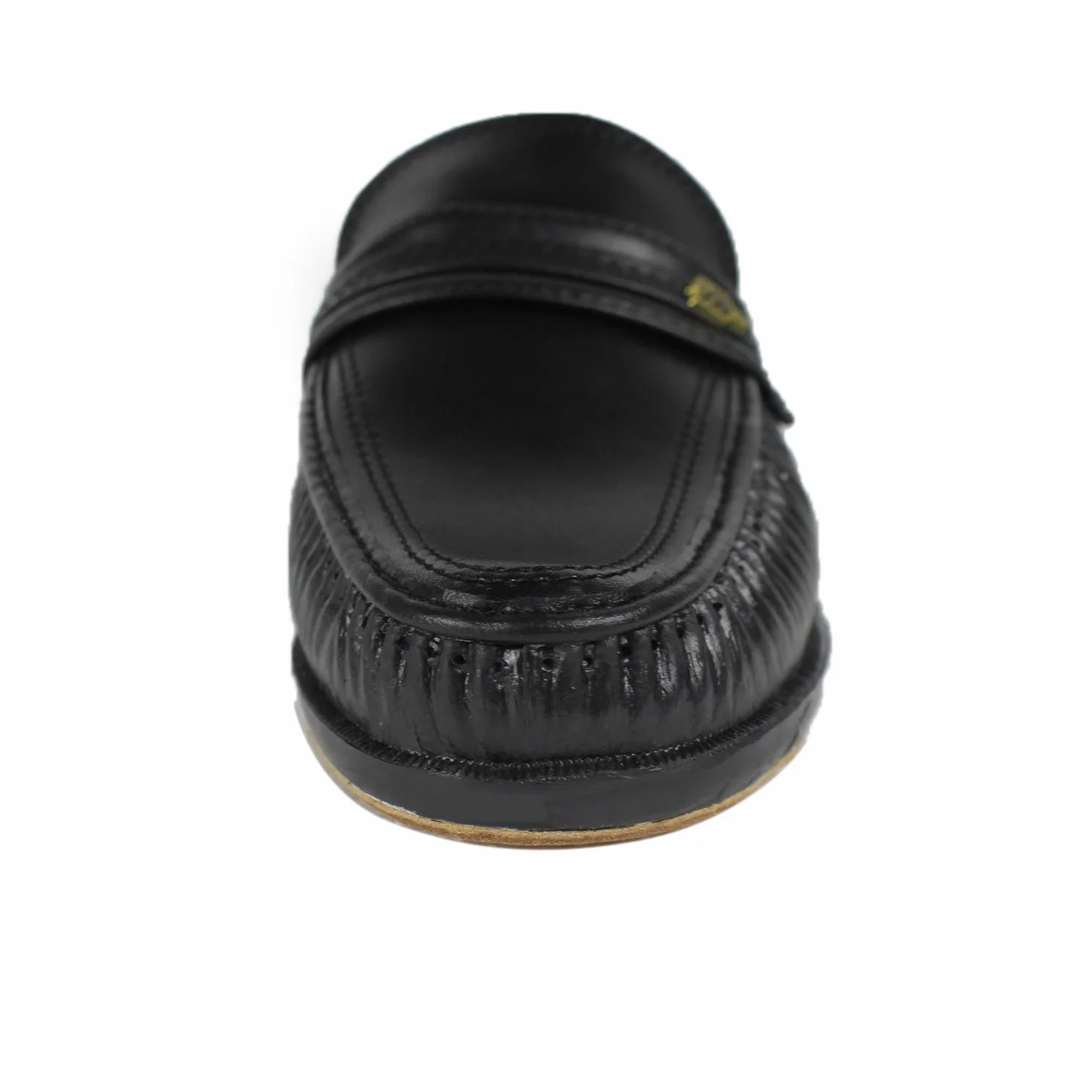 Erwachsene Kinder Tanzschuhe aus Leder für Michael Jackson Space Sliding Step Lederschuhe mit Socke, Schwarz - Schwarz - Größe: 43 EU