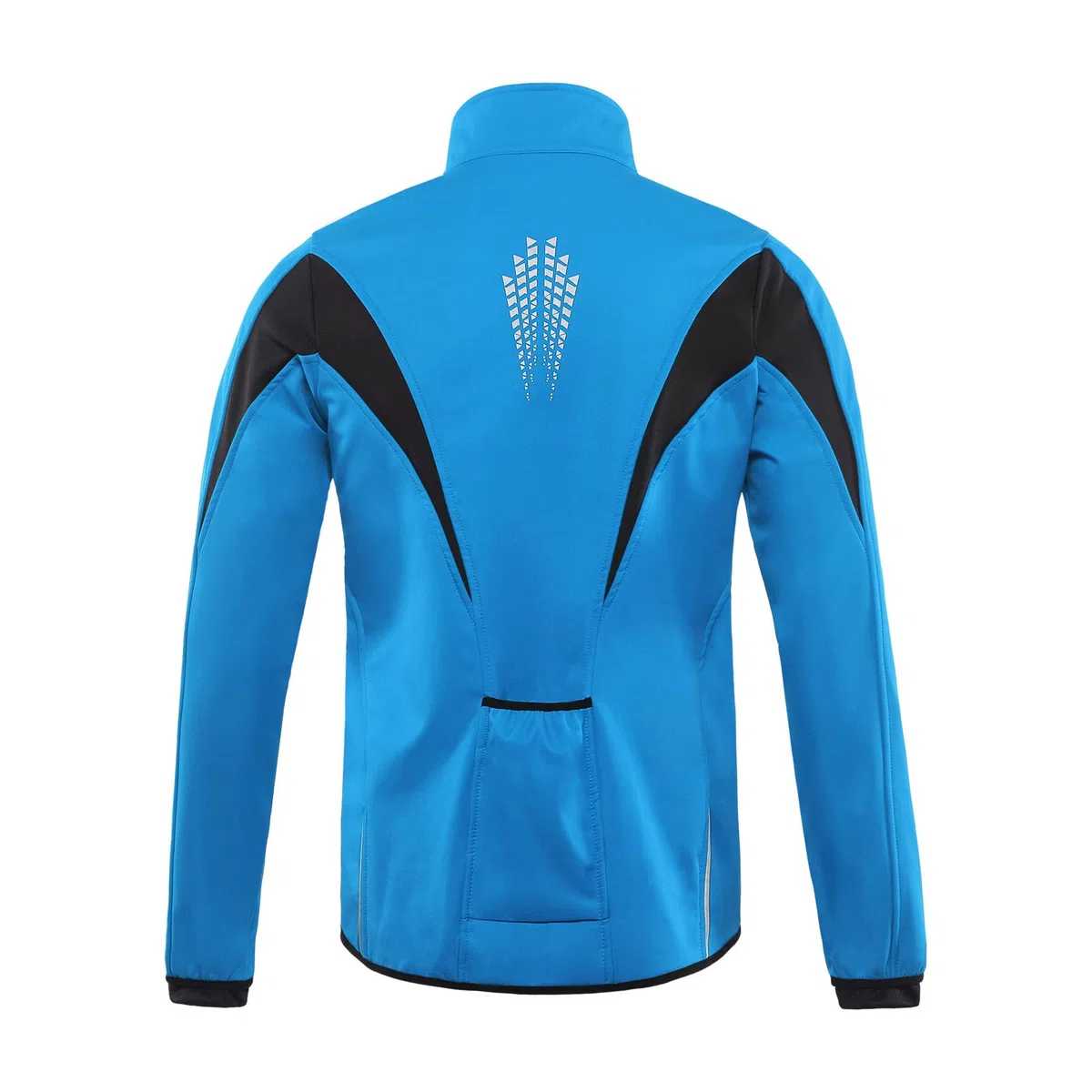 ARSUXEO Herren Radjacke wasserdicht winddicht Winter Thermal Atmungsaktiv Fahrradbekleidung 15K