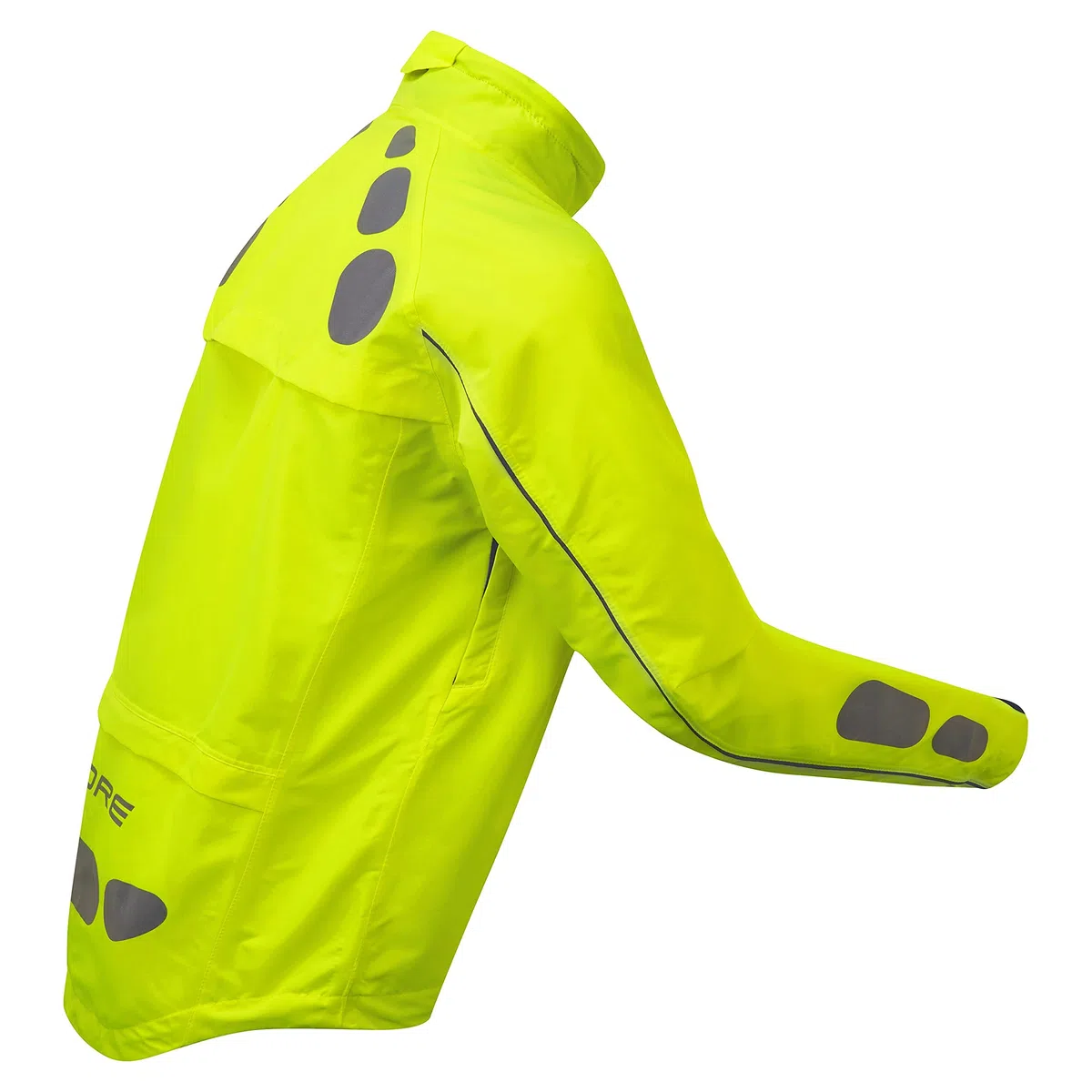 Ettore wasserdichte Atmungsaktive Herren Fahrradjacke Hohe Sichtbarkeit Hi-Vis - Night Eagle