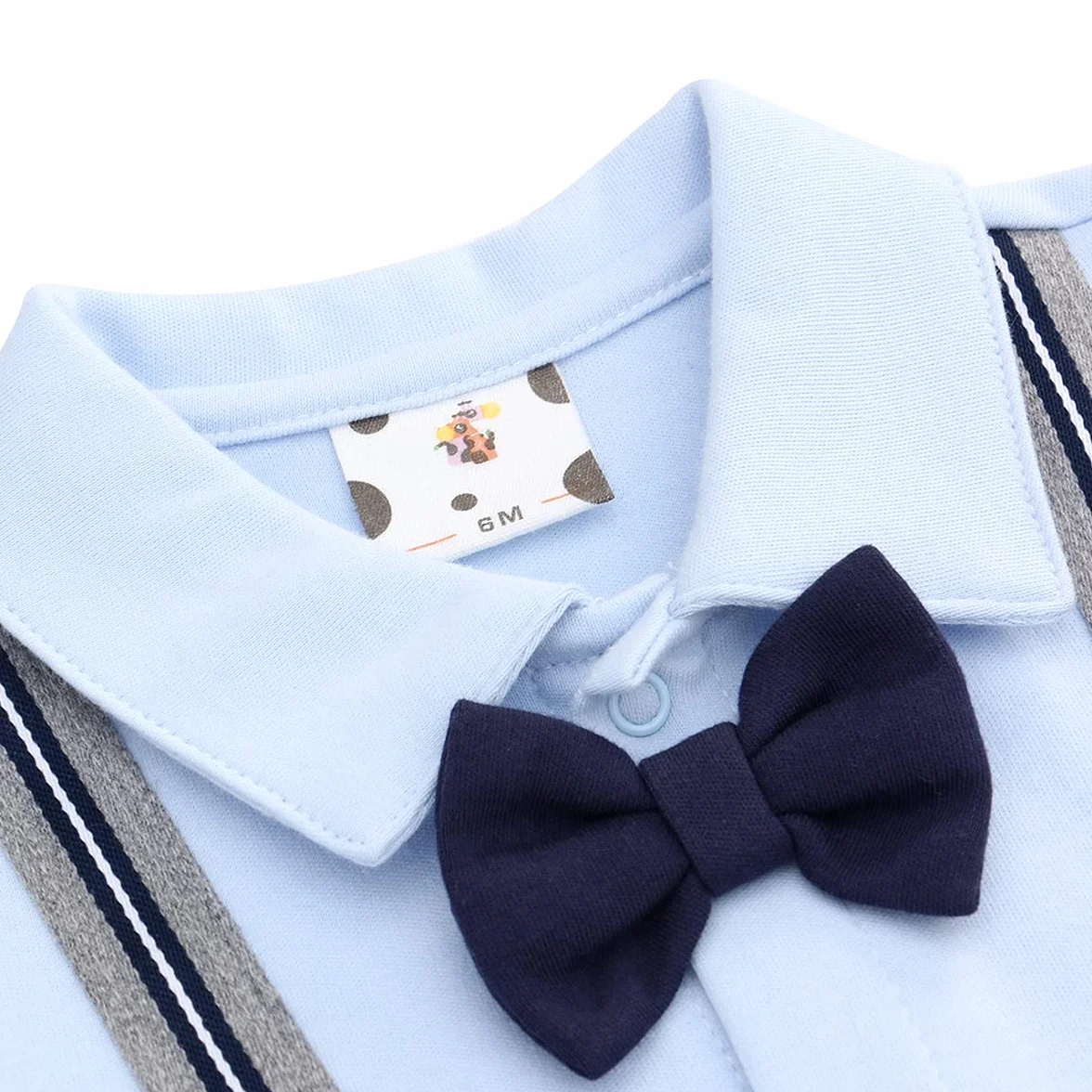 Famuka Baby Junge Anzug Strampler Hochzeit Taufe Babykleidung Taufanzug Festanzug (24 Monate, Blau)