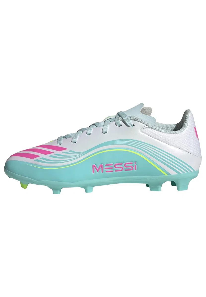 adidas Unisex Kids F50 Messi League Kids Fußballschuh, Feste/gemischte Böden