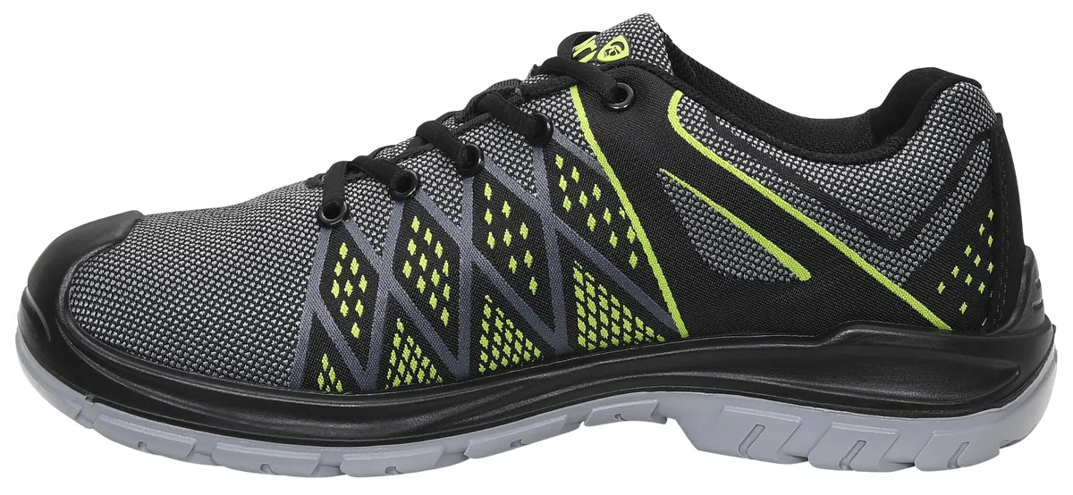 ELTEN jo_Flex Green Low ESD S1P | Sicherheitsschuhe für Damen & Herren, Stahlkappe, leicht, atmungsaktiv