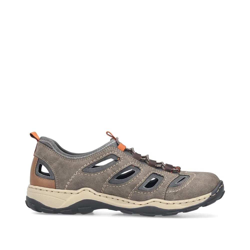 Rieker Herren Slip-On Sneaker 08065, Männer Halbschuhe