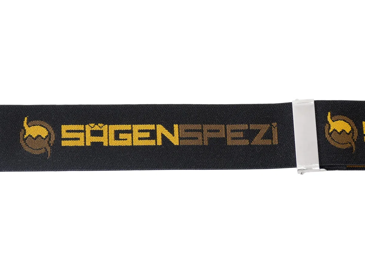 Sägenspezi Hosenträger Arbeitshosen, Forst & Freizeit – X-Form mit Clips | Y-Form mit Knöpfen oder Klett