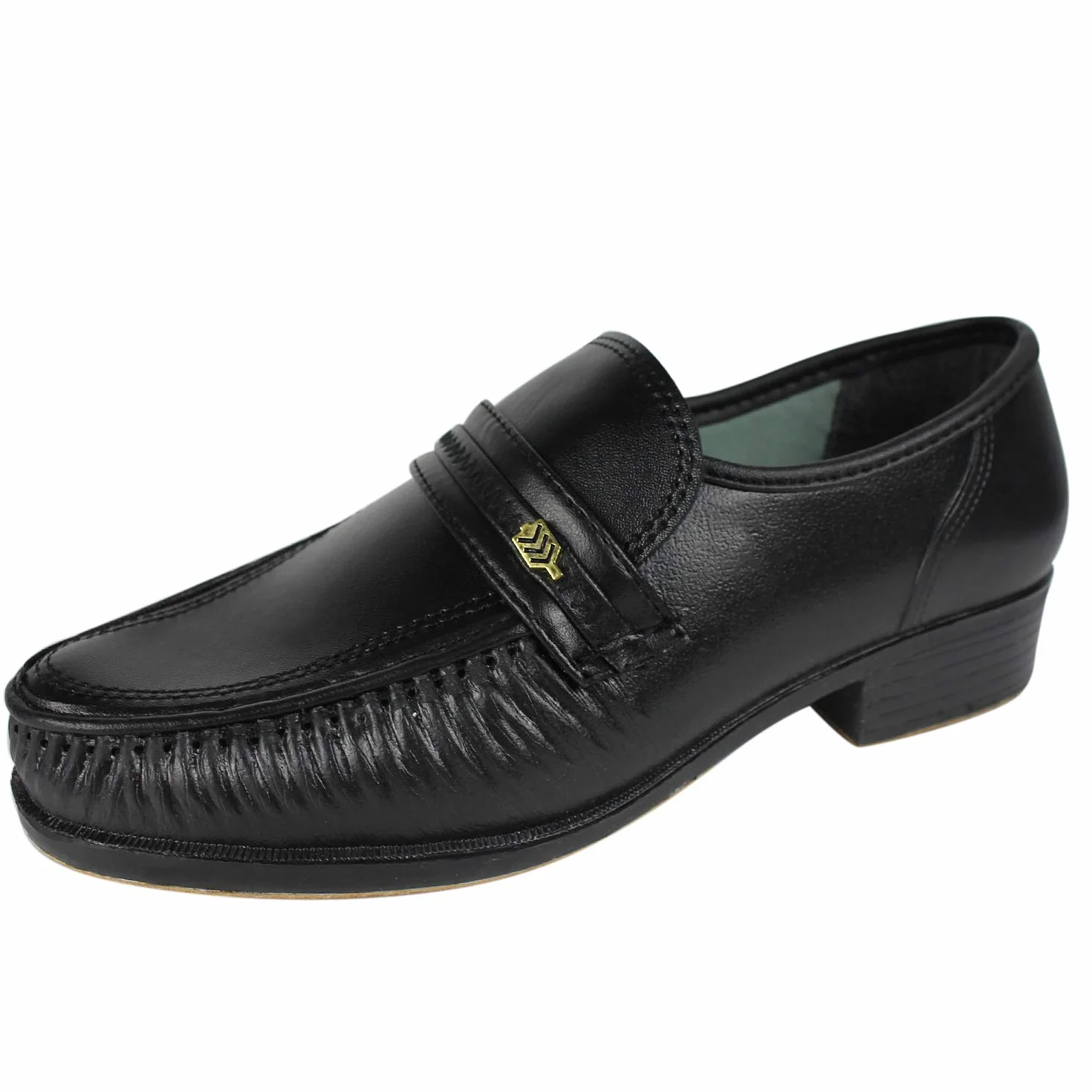 Erwachsene Kinder Tanzschuhe aus Leder für Michael Jackson Space Sliding Step Lederschuhe mit Socke, Schwarz - Schwarz - Größe: 43 EU