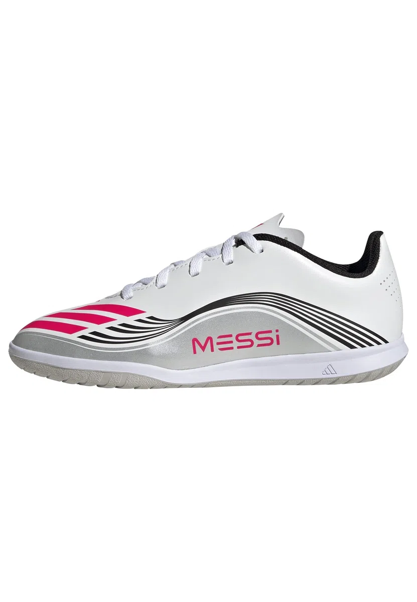 Adidas Unisex Kinder F50 Messi Club Indoor Football Boots KidsFußballschuhe