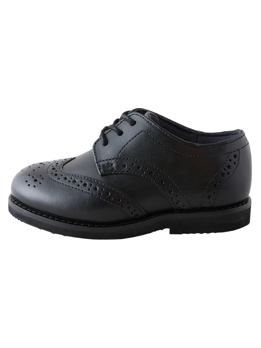 NEXT Jungen Standard Passform (F) Edle Budapester aus Leder