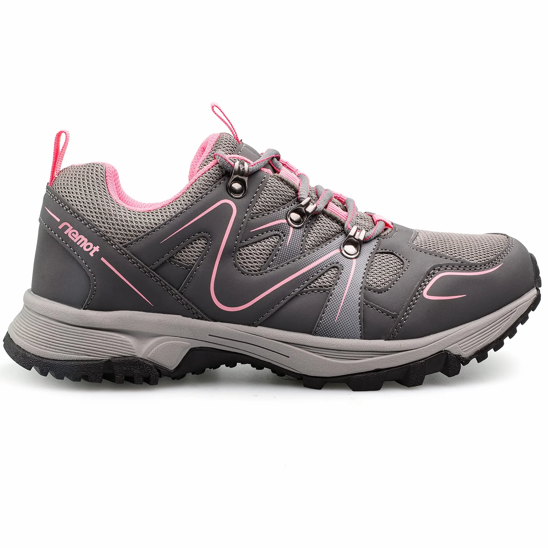 Wanderschuhe Damen Trekkingschuhe Atmungsaktiv rutschfeste Trekking Schuhe Leicht Outdoorschuhe für Wanderungen, Trekking und Den Alltag