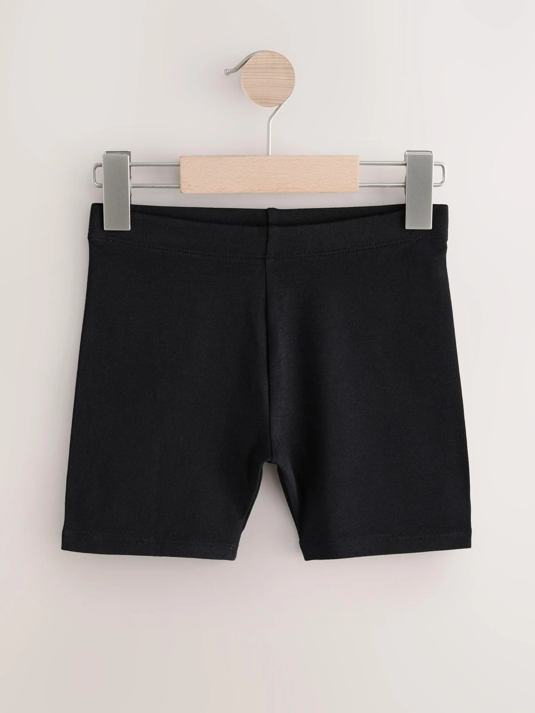 NEXT Mädchen Radlershorts mit viel Stretch, 7er-Pack Schwarz 168