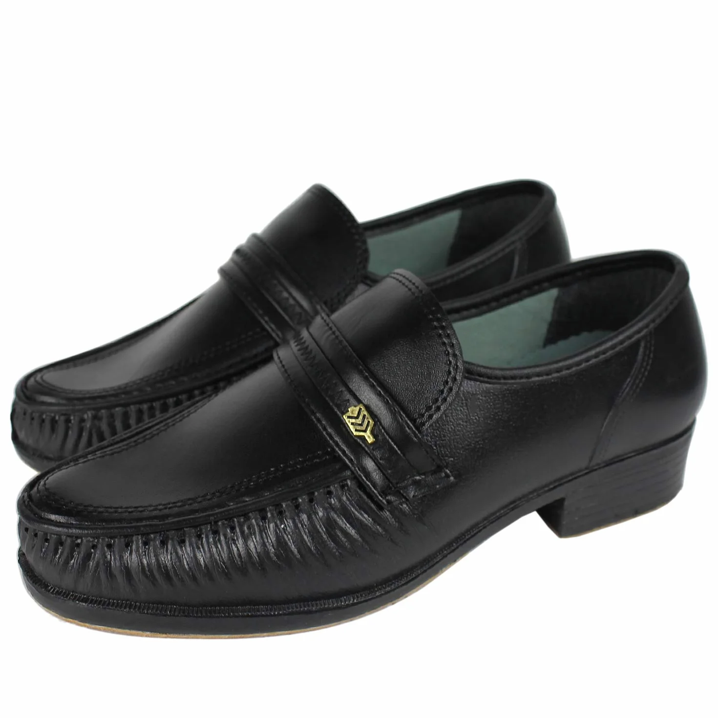 Erwachsene Kinder Tanzschuhe aus Leder für Michael Jackson Space Sliding Step Lederschuhe mit Socke, Schwarz - Schwarz - Größe: 43 EU