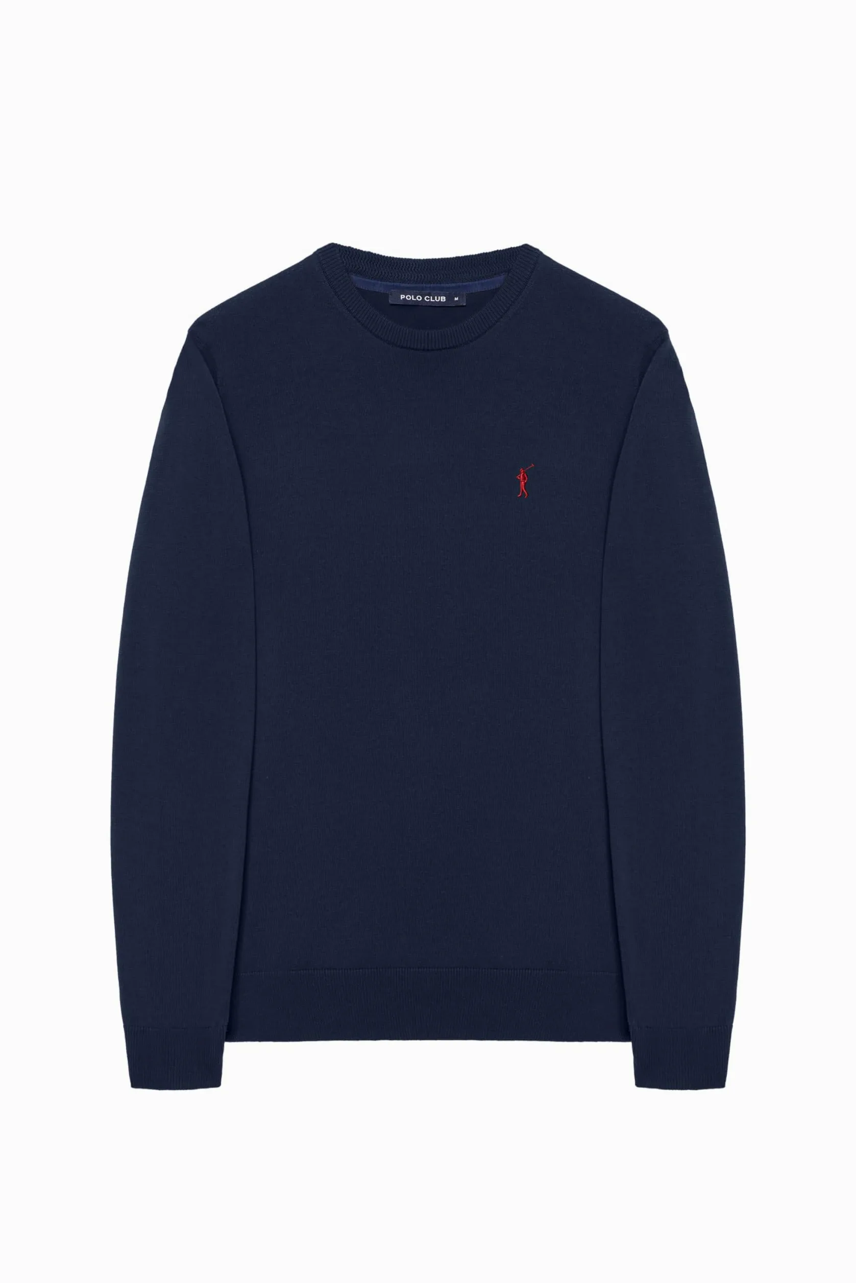Polo Club Strickpullover mit Zopfmuster mit Rigby Go-Logo - Herren - 100% Baumwolle