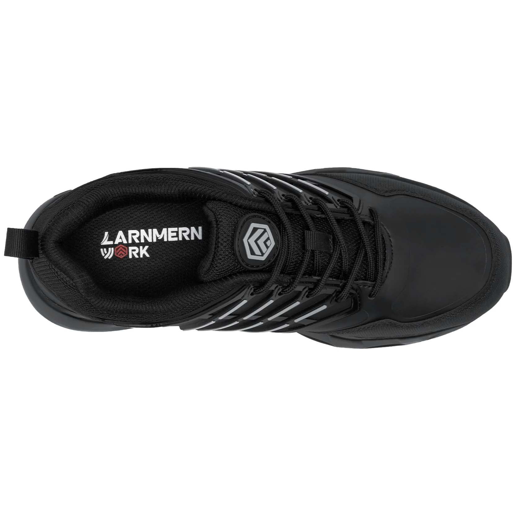 LARNMERN Arbeitsschuhe Herren Kochschuhe Küche Luftkissen rutschfeste SRC Koch Schuhe Komfort Laufsohle Dämpfung