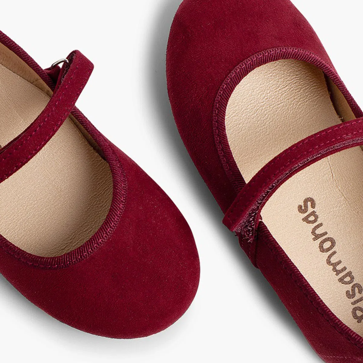 Pisamonas Mädchen Riemchenballerinas Aus Serratex Mit Klettverschlussriemen