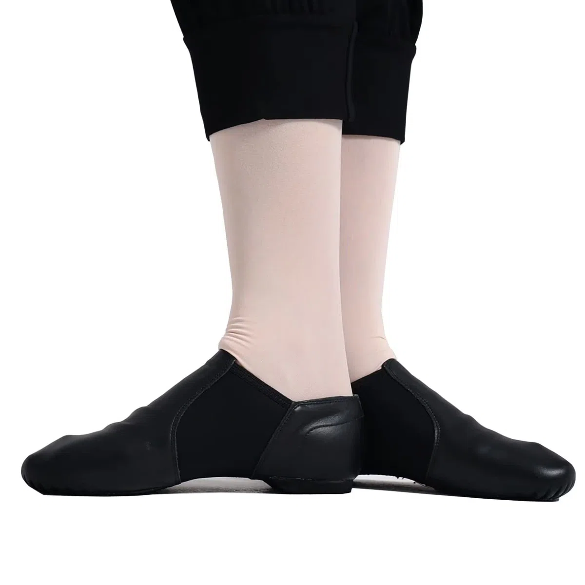 Jazz Tanzschuhe,Echtes Leder Geteilte Sohle Moderner Jazz Schuhe Jazzschuhe für Damen Herren