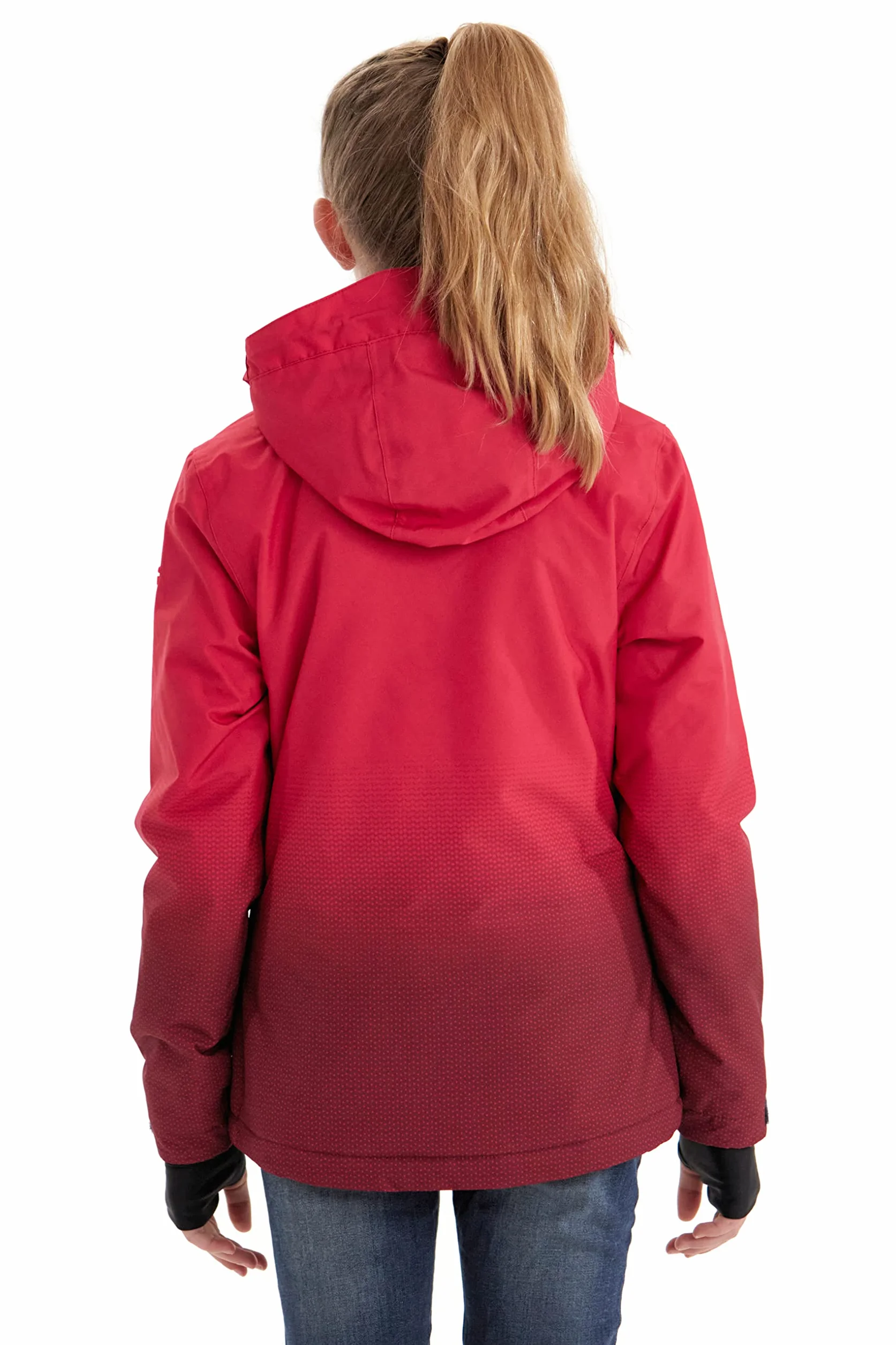 Killtec Mädchen Lynge Grls Jckt E Funktionsjacke Mit Kapuze Und Schneefang
