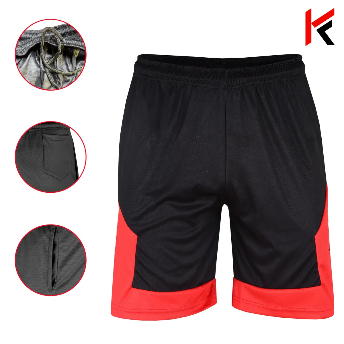 KONCEPT Basketball Kit - 2-piece basketball shirt & short, sleeveless basketball outfit, adult basketball Jersey sportswear