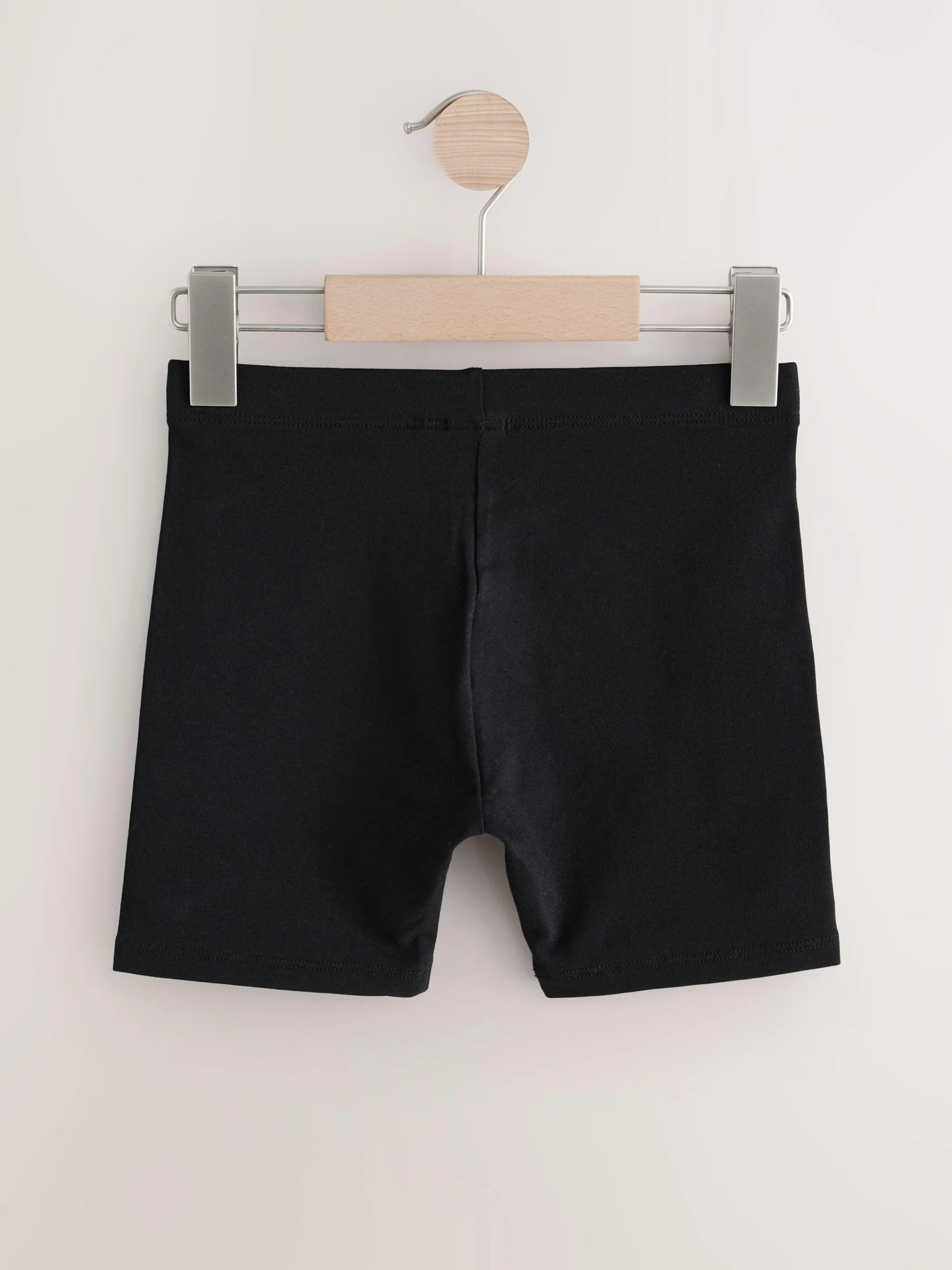 NEXT Mädchen Radlershorts mit viel Stretch, 7er-Pack Schwarz 168